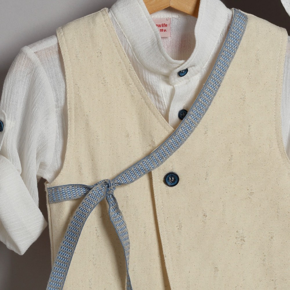 Βαπτιστικό κοστούμι by New Life - 3003-2