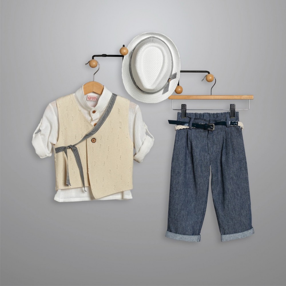 Βαπτιστικό κοστούμι by New Life - 3003-3