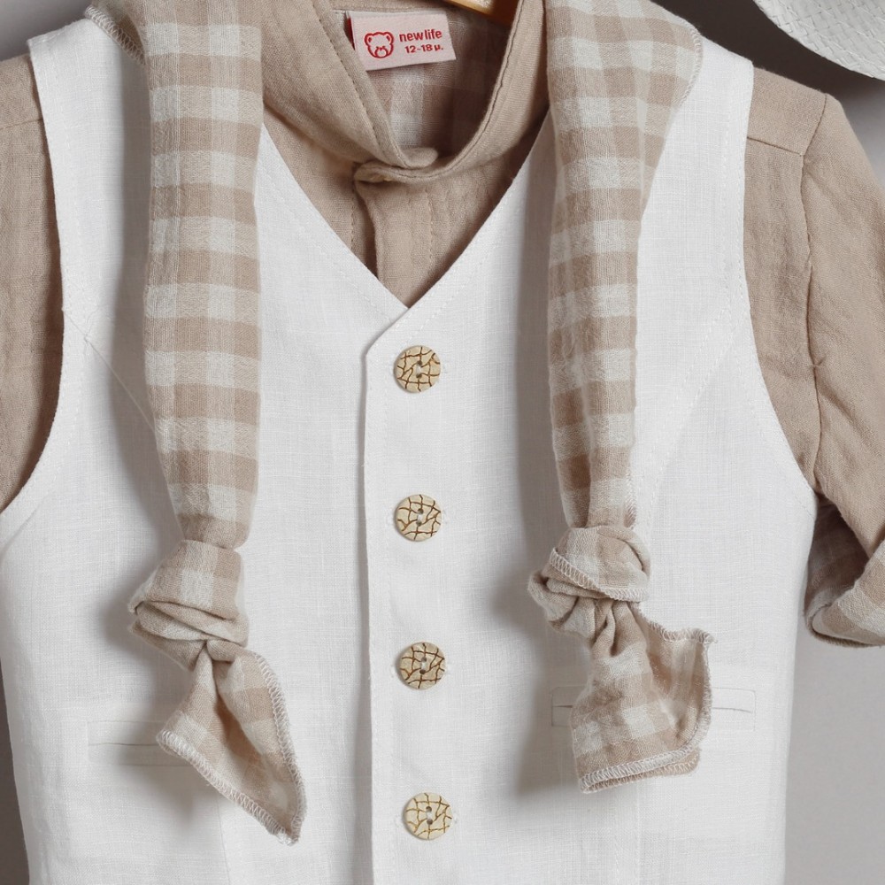 Βαπτιστικό κοστούμι by New Life - 3005-1