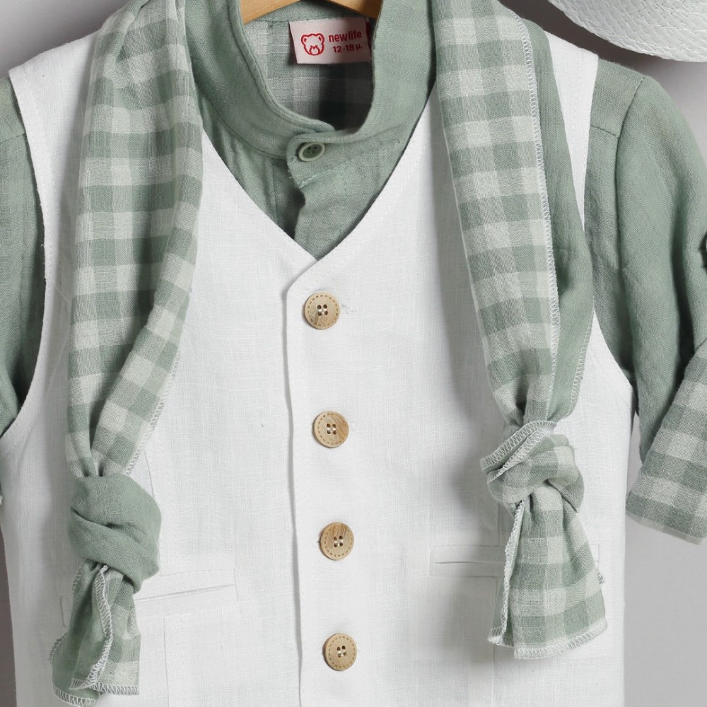 Βαπτιστικό κοστούμι by New Life - 3005-2