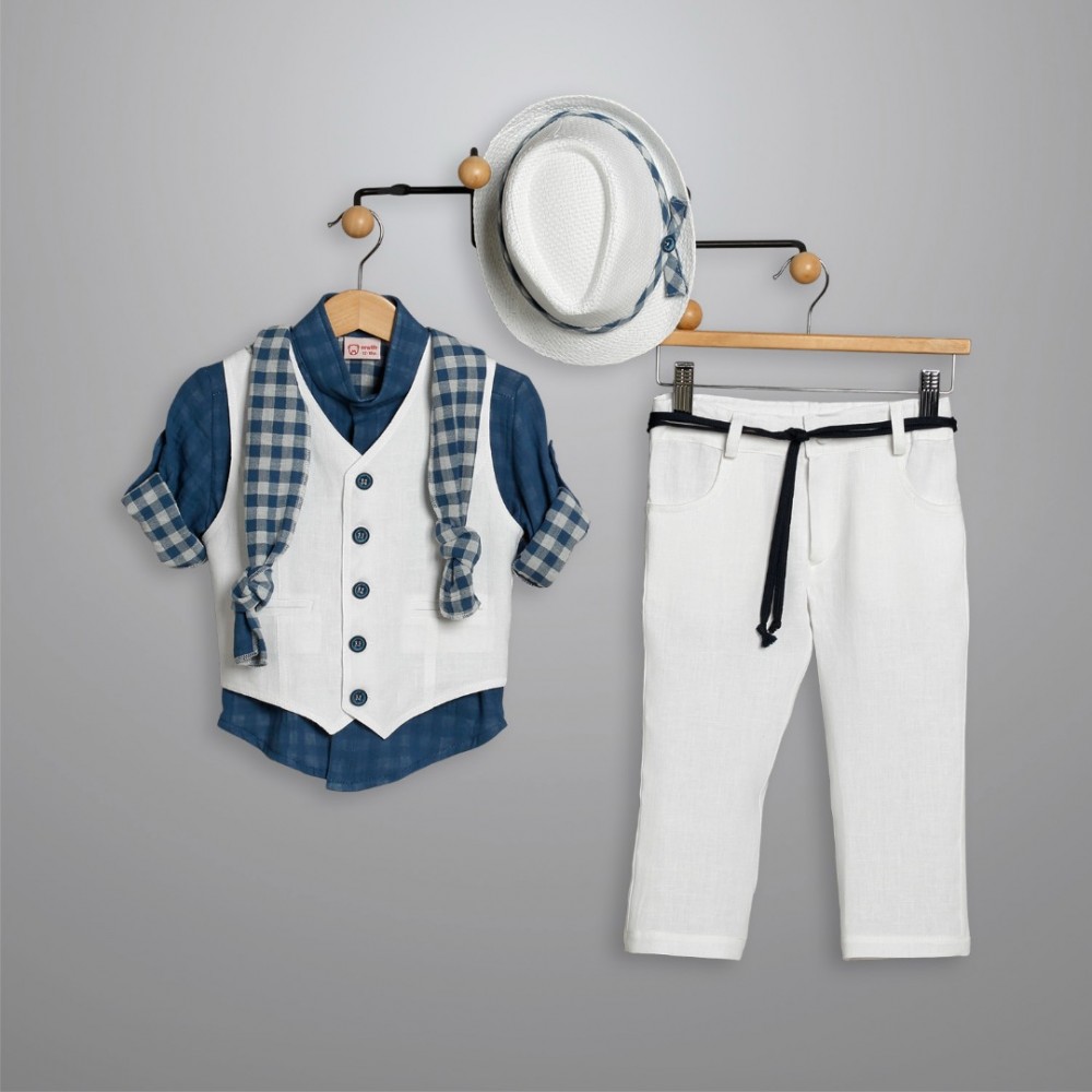 Βαπτιστικό κοστούμι by New Life - 3005-3