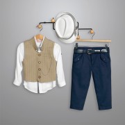 Βαπτιστικό κοστούμι by New Life - 3007-3