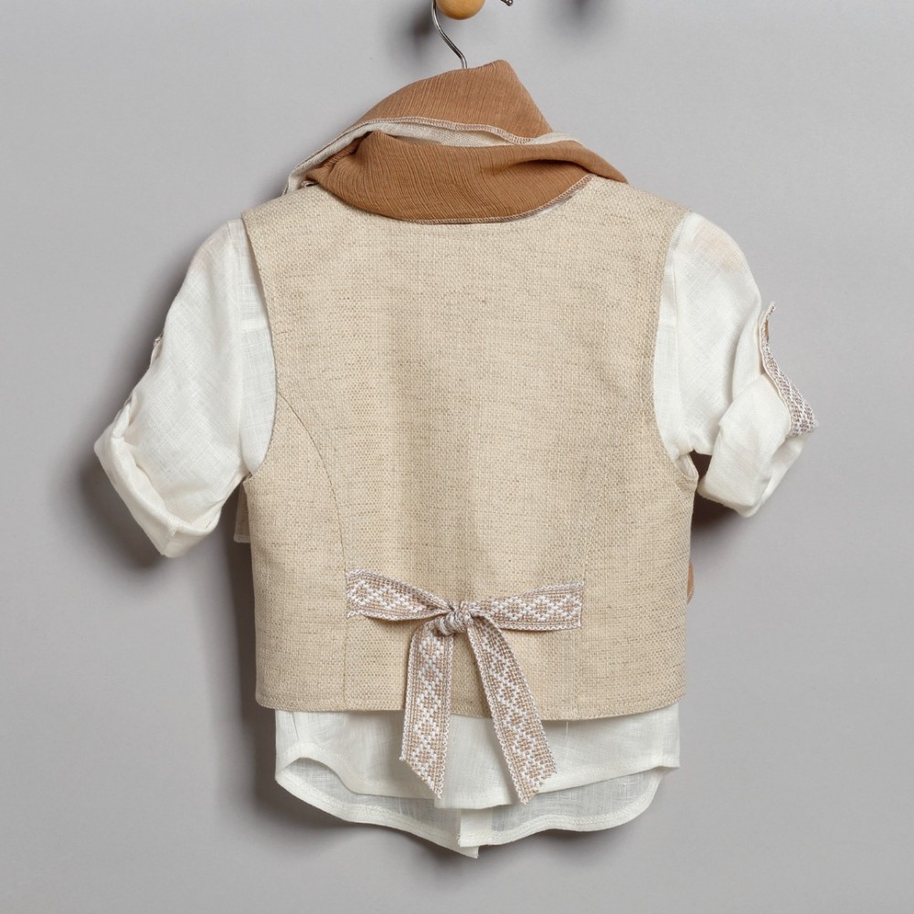 Βαπτιστικό κοστούμι by New Life - 3009-2