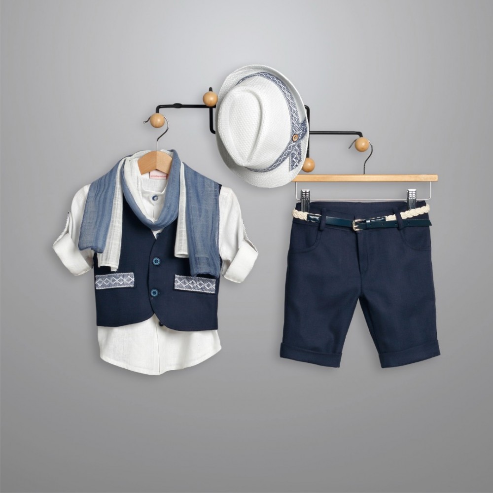 Βαπτιστικό κοστούμι by New Life - 3009-3