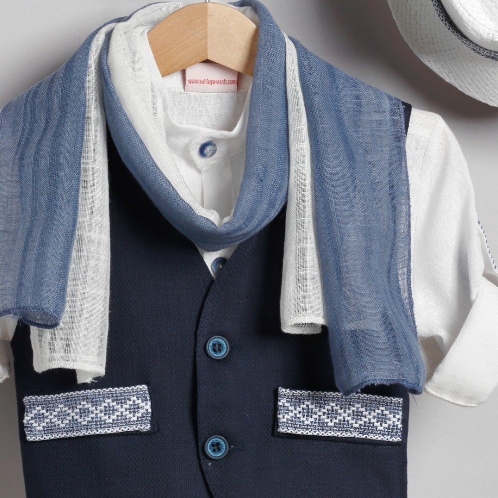 Βαπτιστικό κοστούμι by New Life - 3009-3