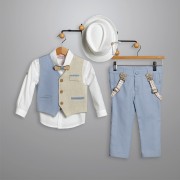 Βαπτιστικό κοστούμι by New Life - 3011-3