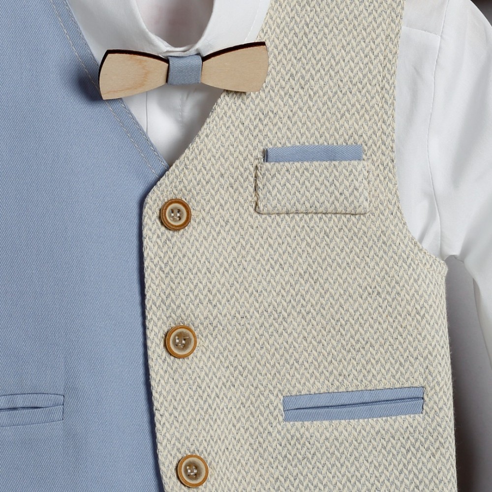 Βαπτιστικό κοστούμι by New Life - 3011-3