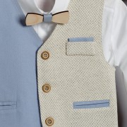 Βαπτιστικό κοστούμι by New Life - 3011-3