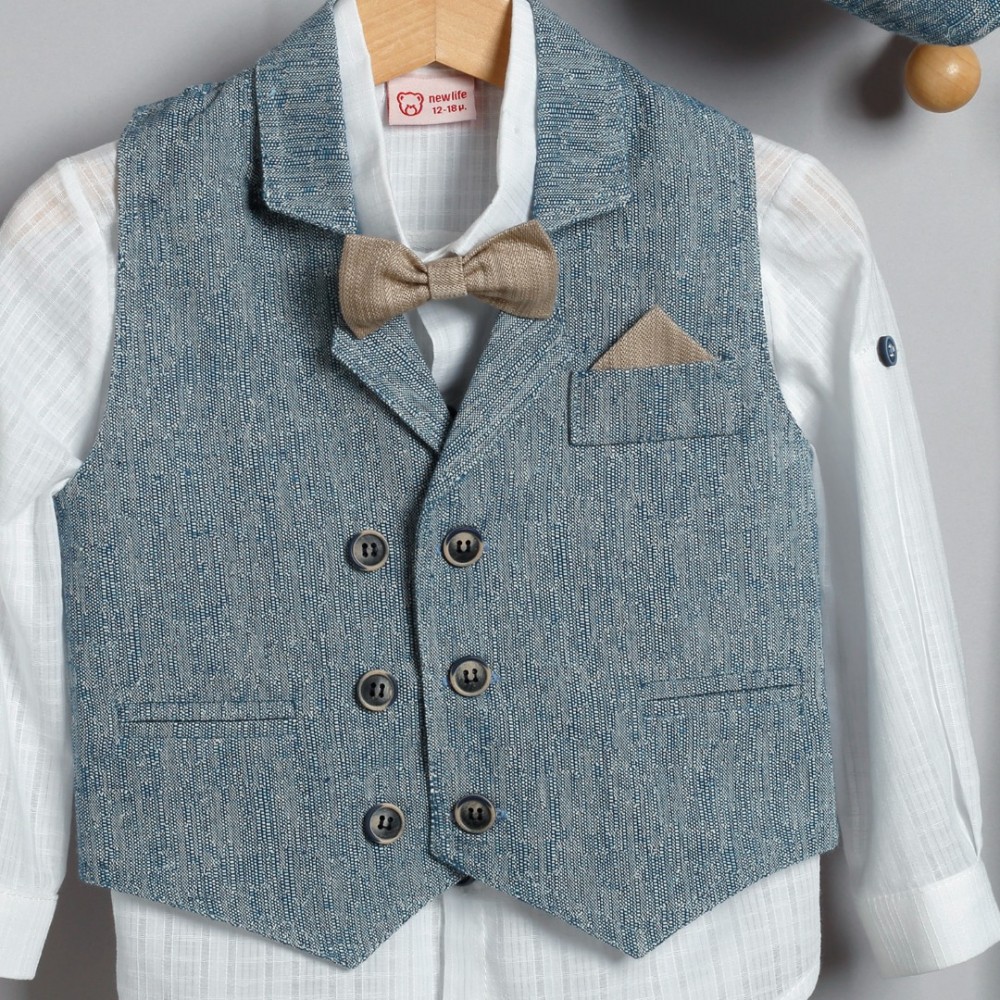 Βαπτιστικό κοστούμι by New Life - 3013-3