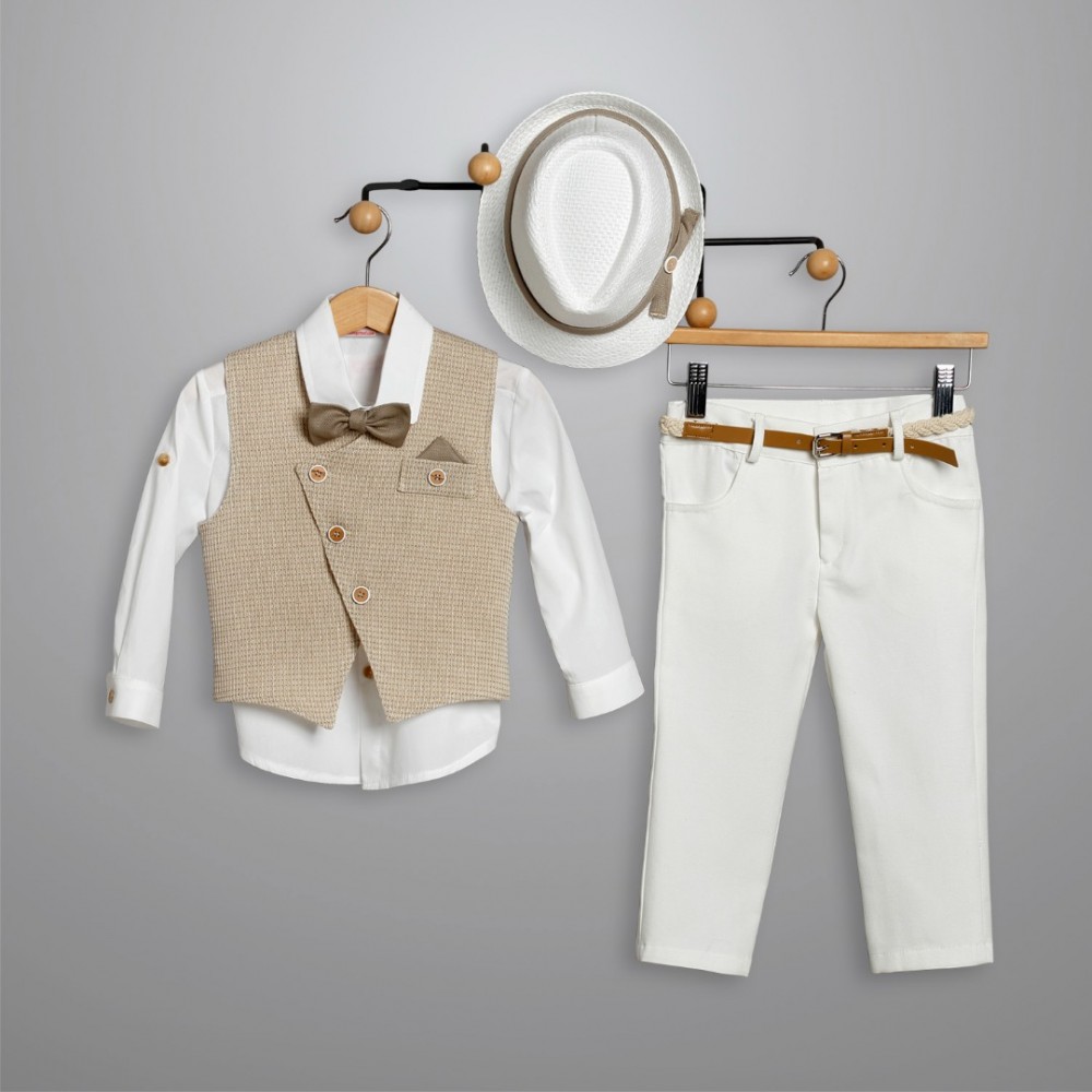 Βαπτιστικό κοστούμι by New Life - 3015-1