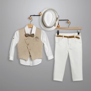 Βαπτιστικό κοστούμι by New Life - 3015-1