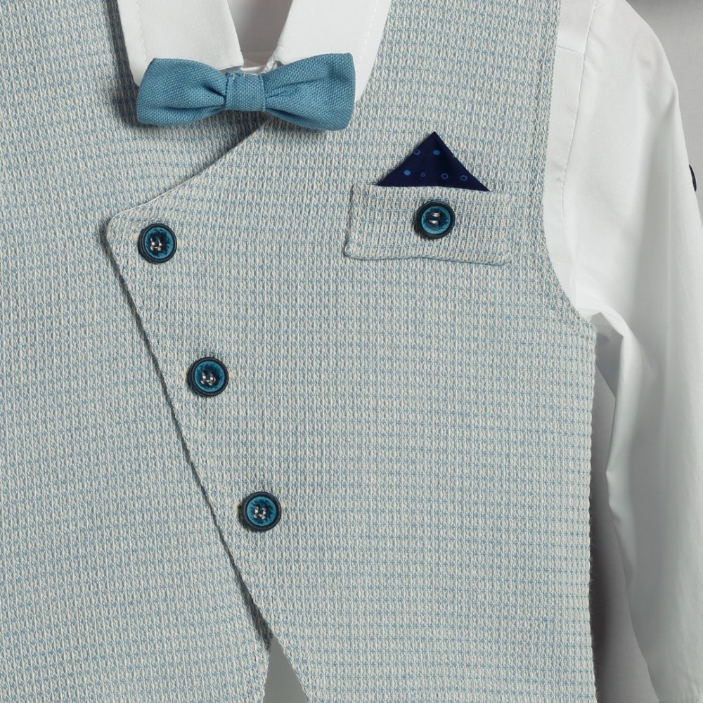 Βαπτιστικό κοστούμι by New Life - 3015-2