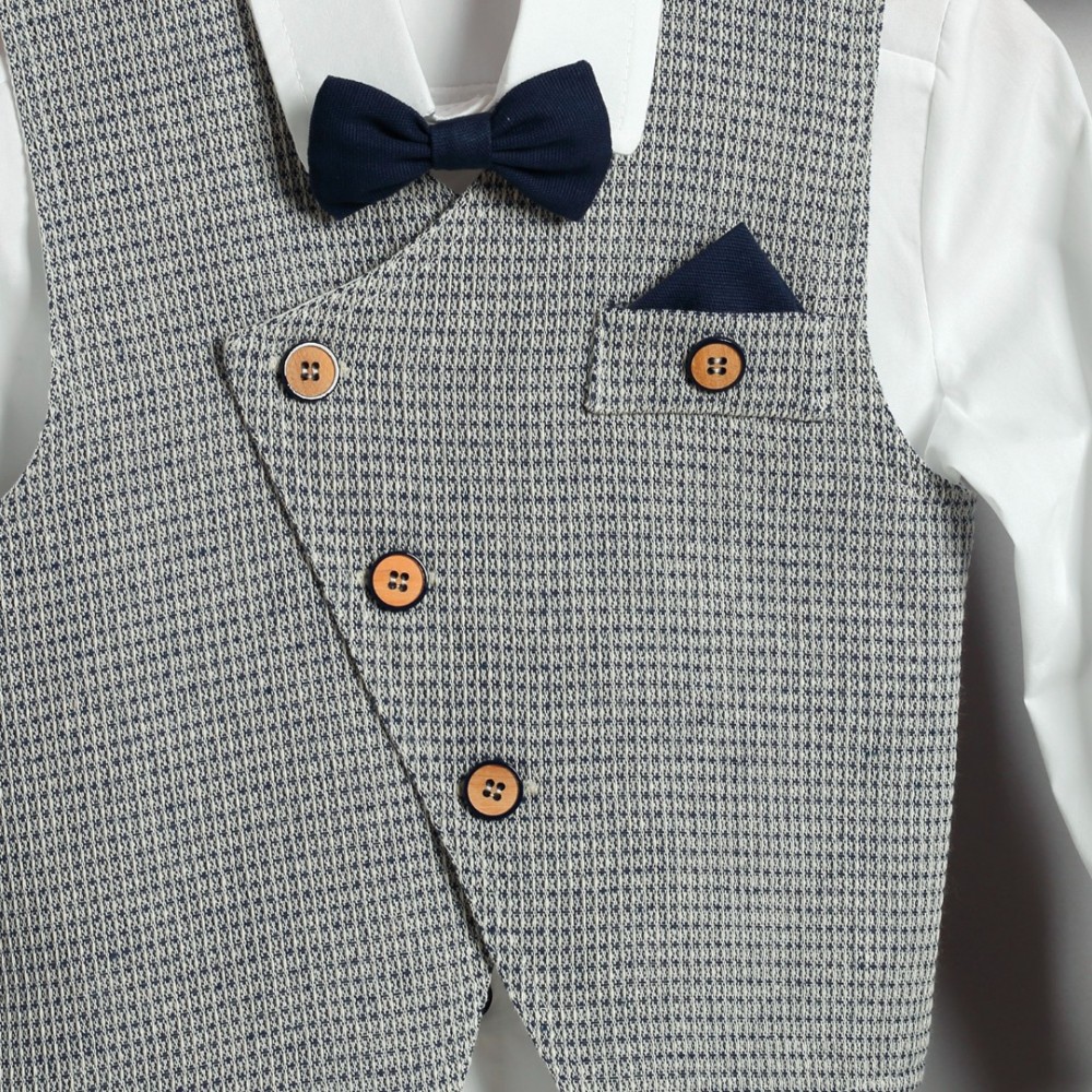 Βαπτιστικό κοστούμι by New Life - 3015-3