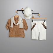 Βαπτιστικό κοστούμι by New Life - 3017-1