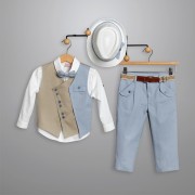 Βαπτιστικό κοστούμι by New Life - 3021-1