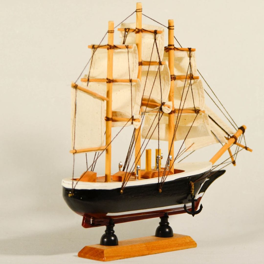 Ξύλινο Διακοσμητικό Καράβι “WARRIOR 1860” 24cm