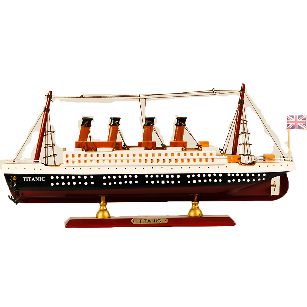 Ξύλινο Διακοσμητικό Καράβι Τιτανικός 55cm
