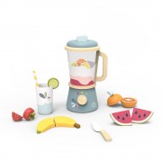 Ξύλινο παιδικό παιχνίδι Μπλέντερ με φρούτα