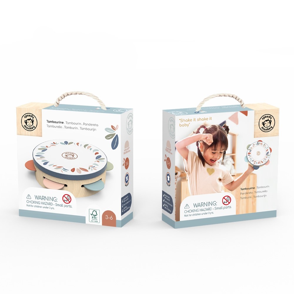 Ξύλινο παιδικό παιχνίδι Πολύχρωμο ντέφι