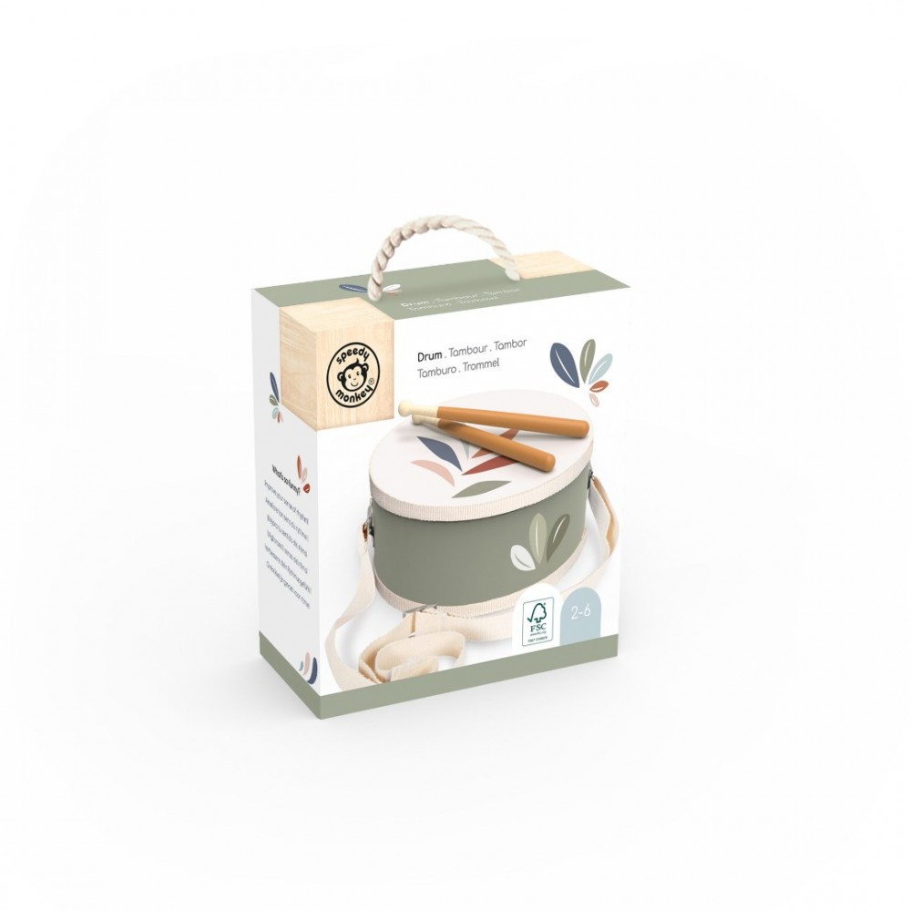 Ξύλινο παιδικό παιχνίδι Τύμπανο
