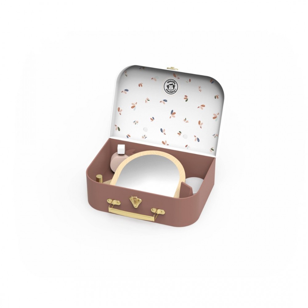 Ξύλινο παιδικό παιχνίδι Βαλιτσάκι Σετ Ομορφιάς