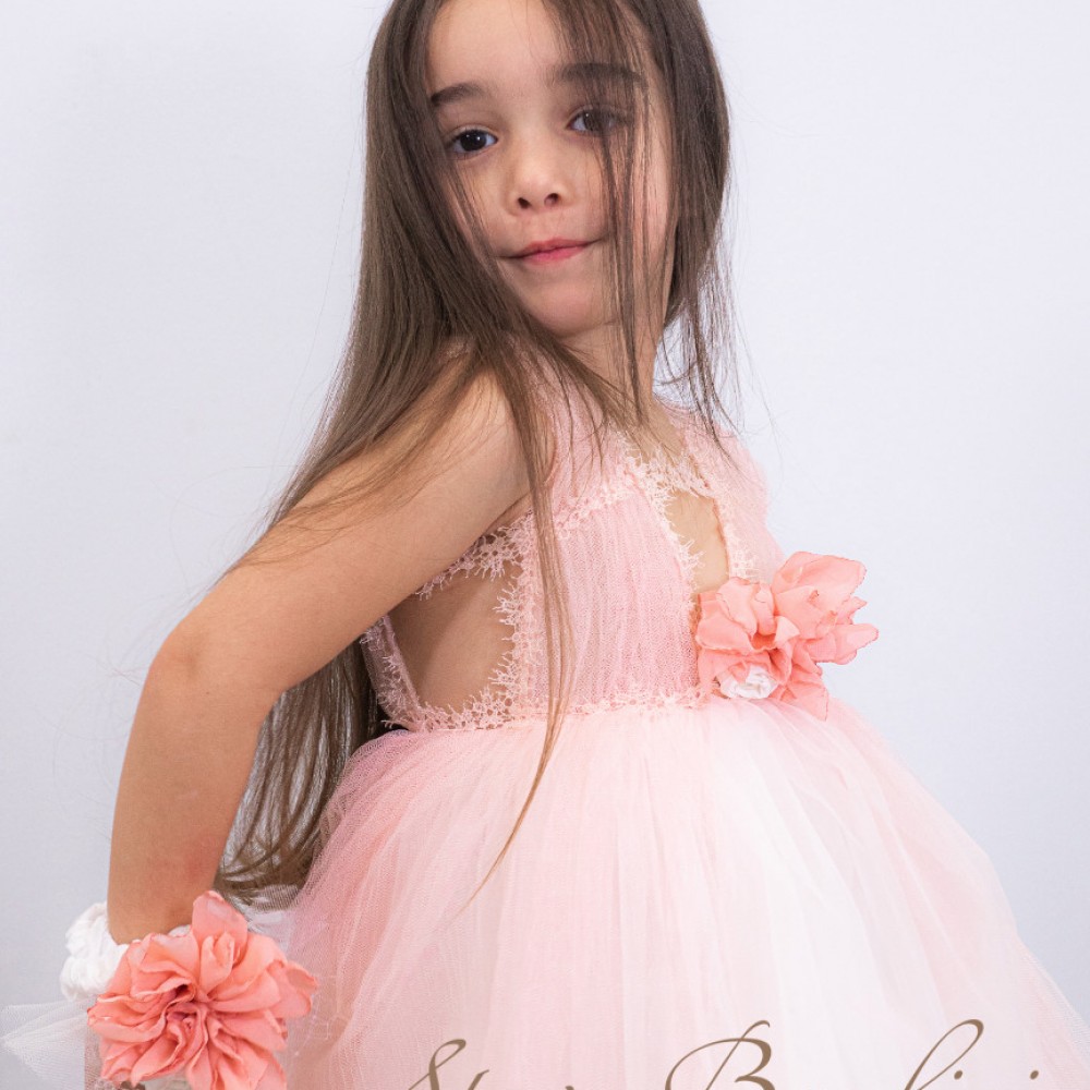 Φόρεμα by Stova Bambini - SS23G13 pink