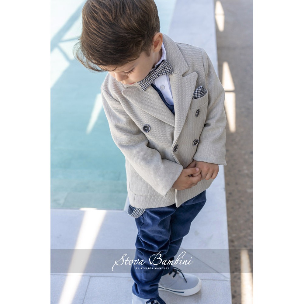 Βαπτιστικό Κοστούμι Stova Bambini AW23Β5 χειμώνας 2022 - 2023