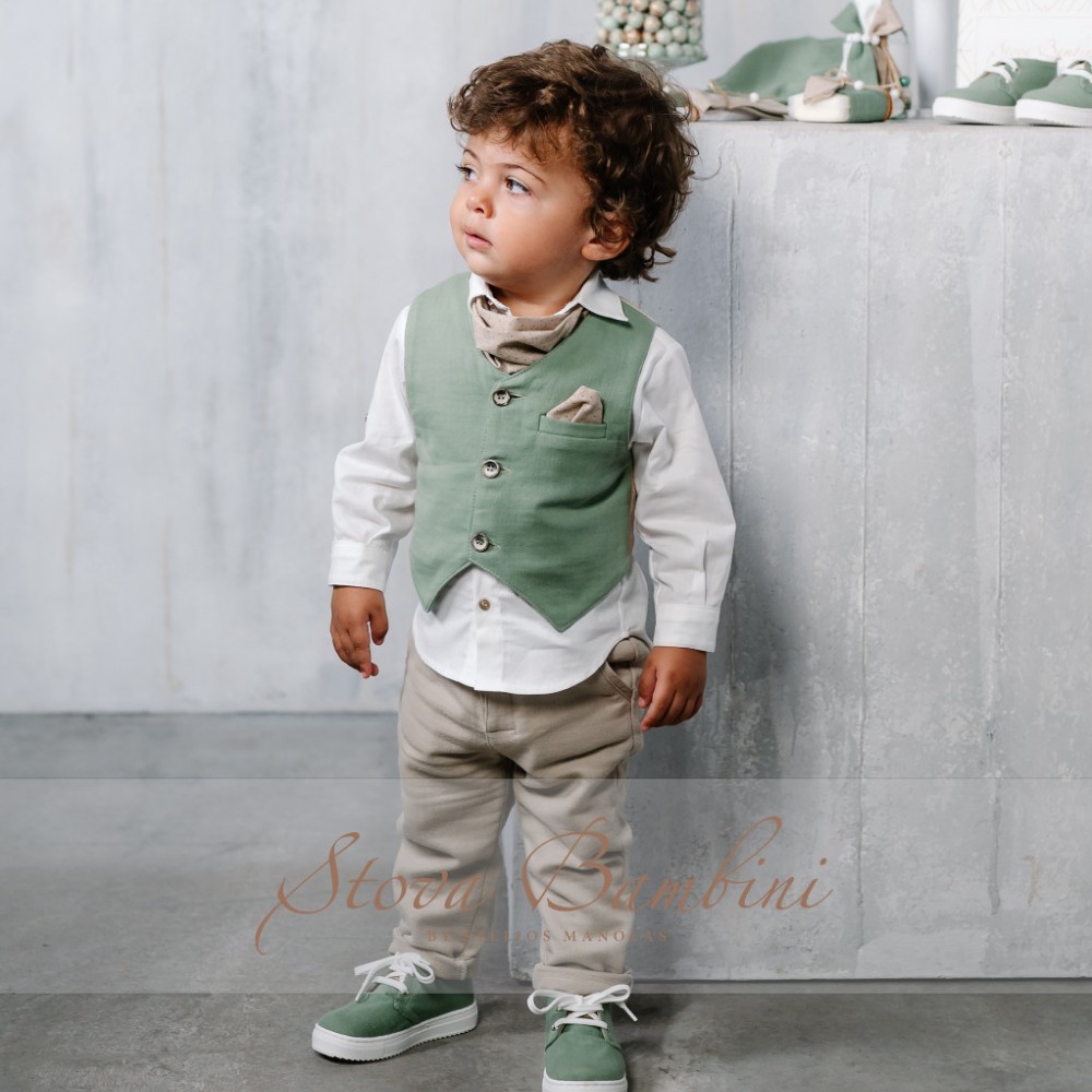 Βαπτιστικό Κοστούμι Stova Bambini AW26Β1 χειμώνας 2025 - 2026