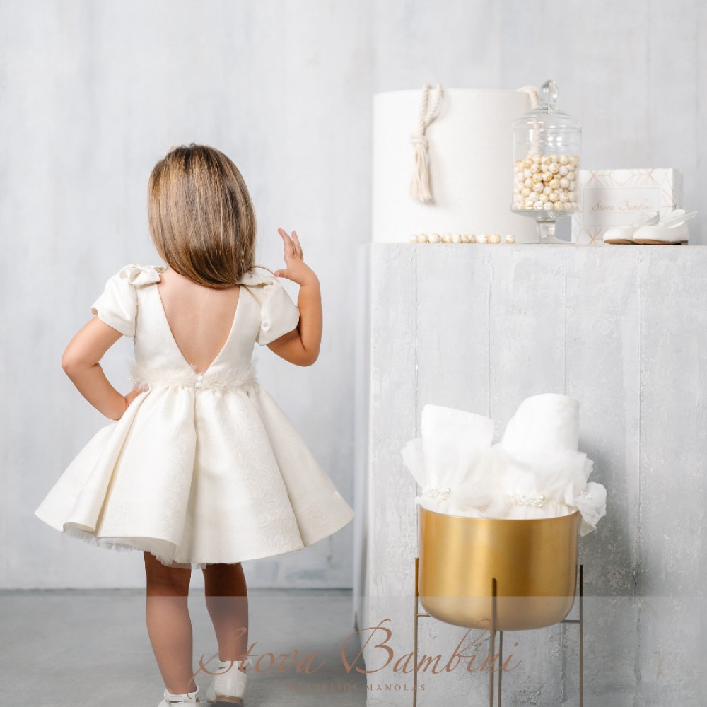 Βαπτιστικό φόρεμα Stova Bambini AW26G1 χειμώνας 2025 - 2026