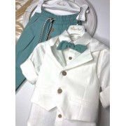 Βαπτιστικό Κοστούμι Vintage Soul TS25003 6 V Βαπτιστικό Κοστούμι Vintage Soul TS25003 6 V
