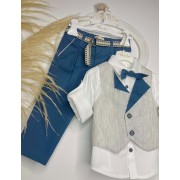 Βαπτιστικό Κοστούμι Vintage Soul TS25010