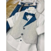Βαπτιστικό Κοστούμι Vintage Soul TS25010