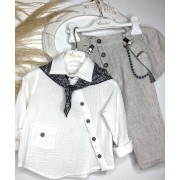 Βαπτιστικό Κοστούμι Vintage Soul TS25011