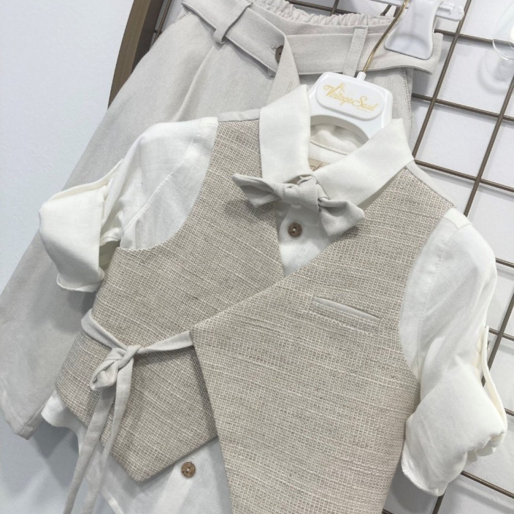 Βαπτιστικό Κοστούμι Vintage Soul TS00126