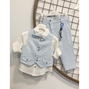 Βαπτιστικό Κοστούμι Vintage Soul TS00426