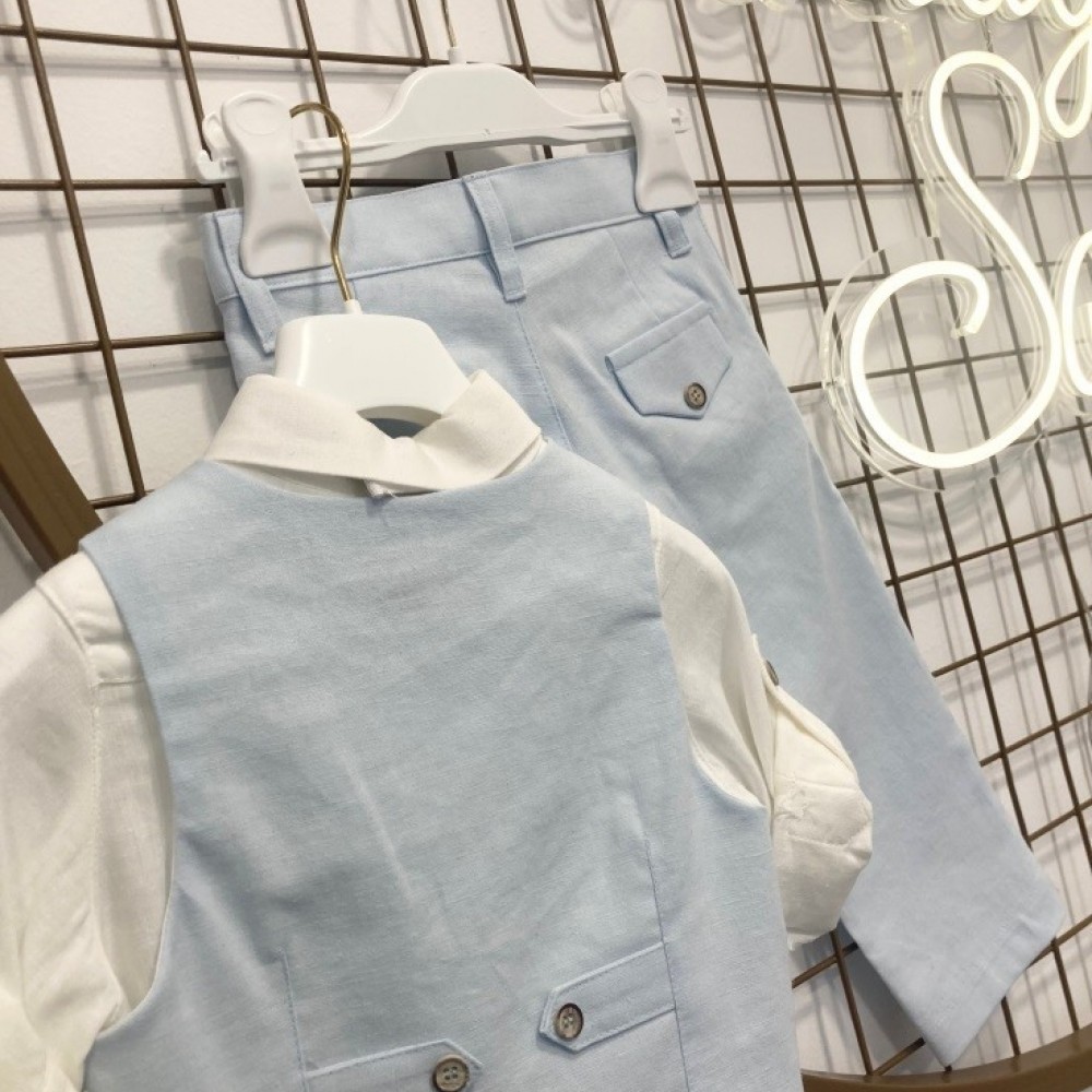 Βαπτιστικό Κοστούμι Vintage Soul TS00426