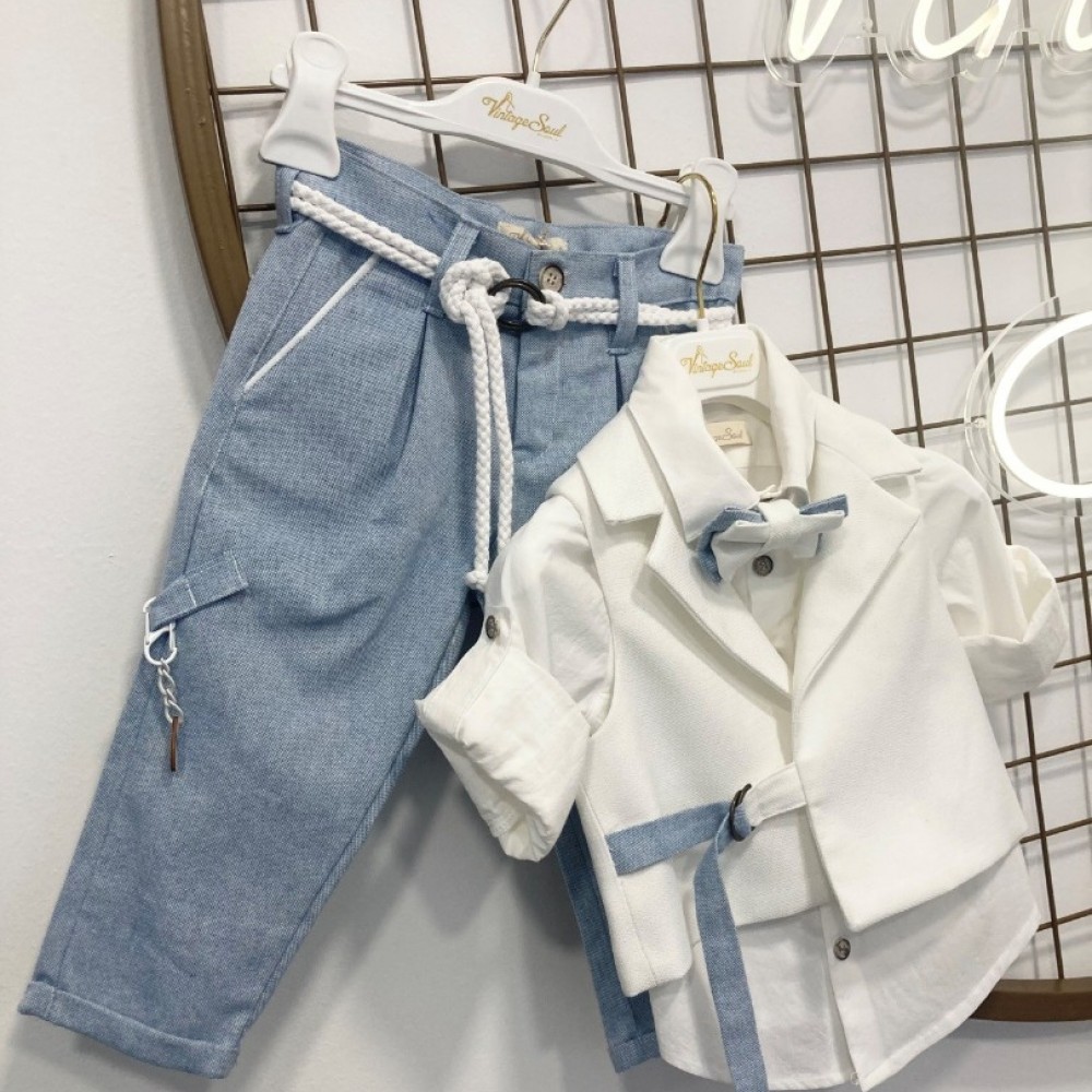 Βαπτιστικό Κοστούμι Vintage Soul TS00626