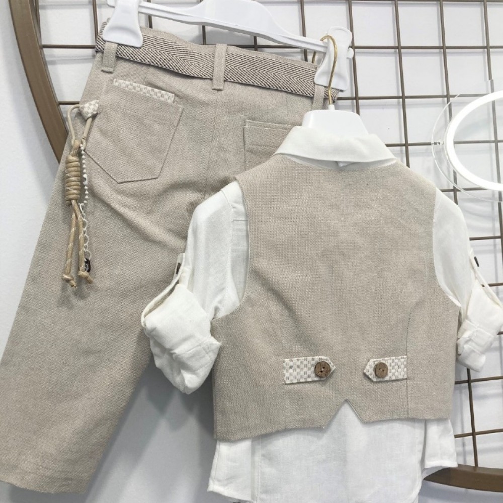 Βαπτιστικό Κοστούμι Vintage Soul TS00826