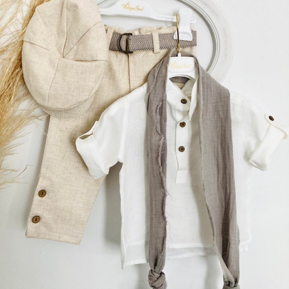 Βαπτιστικό Κοστούμι Vintage Soul TS22200