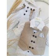 Βαπτιστικό Κοστούμι Vintage Soul TS23100