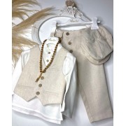 Βαπτιστικό Κοστούμι Vintage Soul TS24002SV