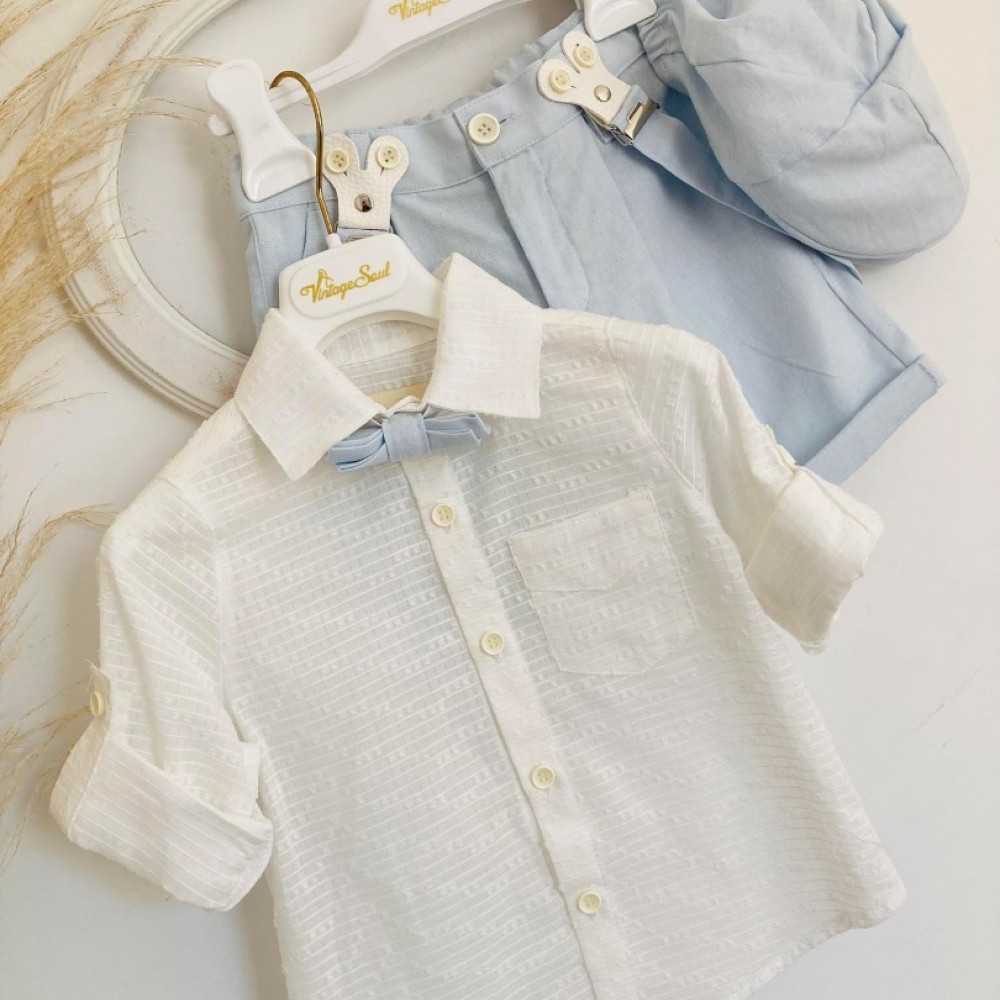 Βαπτιστικό Κοστούμι Vintage Soul TS24009