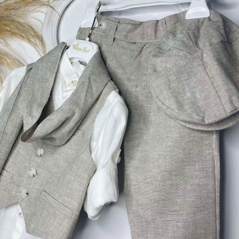 Βαπτιστικό Κοστούμι Vintage Soul TS25002 SV