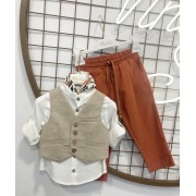 Βαπτιστικό Κοστούμι Vintage Soul TS25006