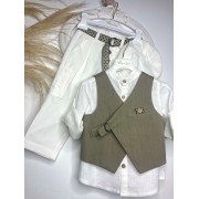 Βαπτιστικό Κοστούμι Vintage Soul TS25007