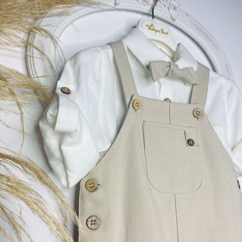 Βαπτιστικό Κοστούμι Vintage Soul TS25008