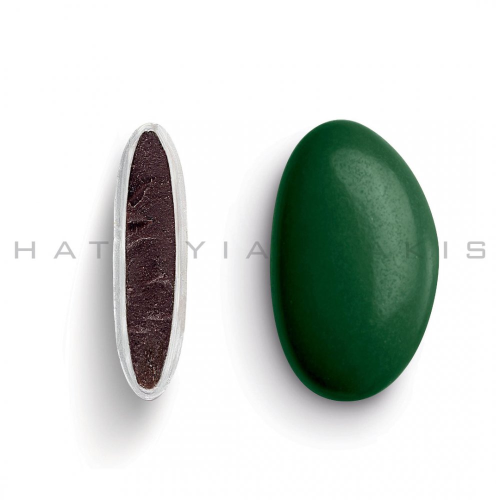 Κουφέτα Bijoux Supreme πράσινο σκούρο γυαλισμένο Χατζηγιαννάκη 1 kg