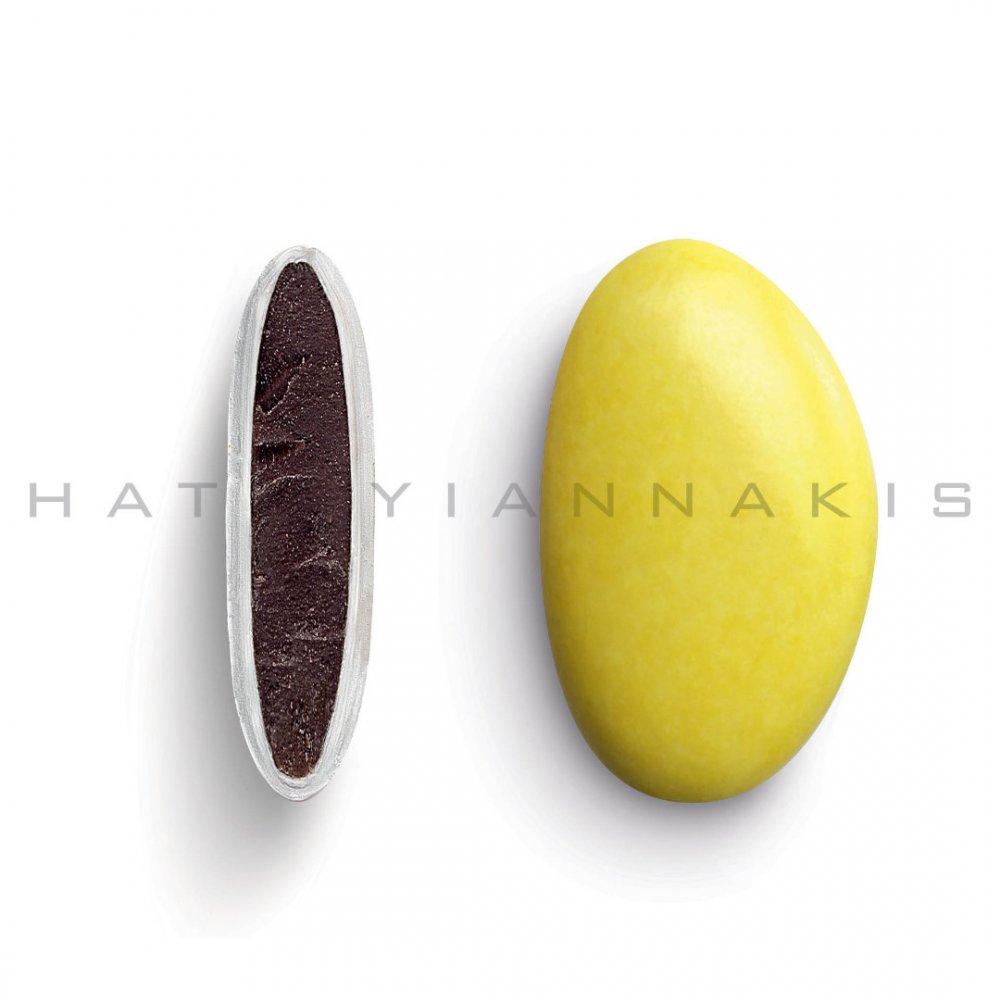 Κουφέτα Bijoux Supreme κίτρινο γυαλισμένο Χατζηγιαννάκη 1 kg