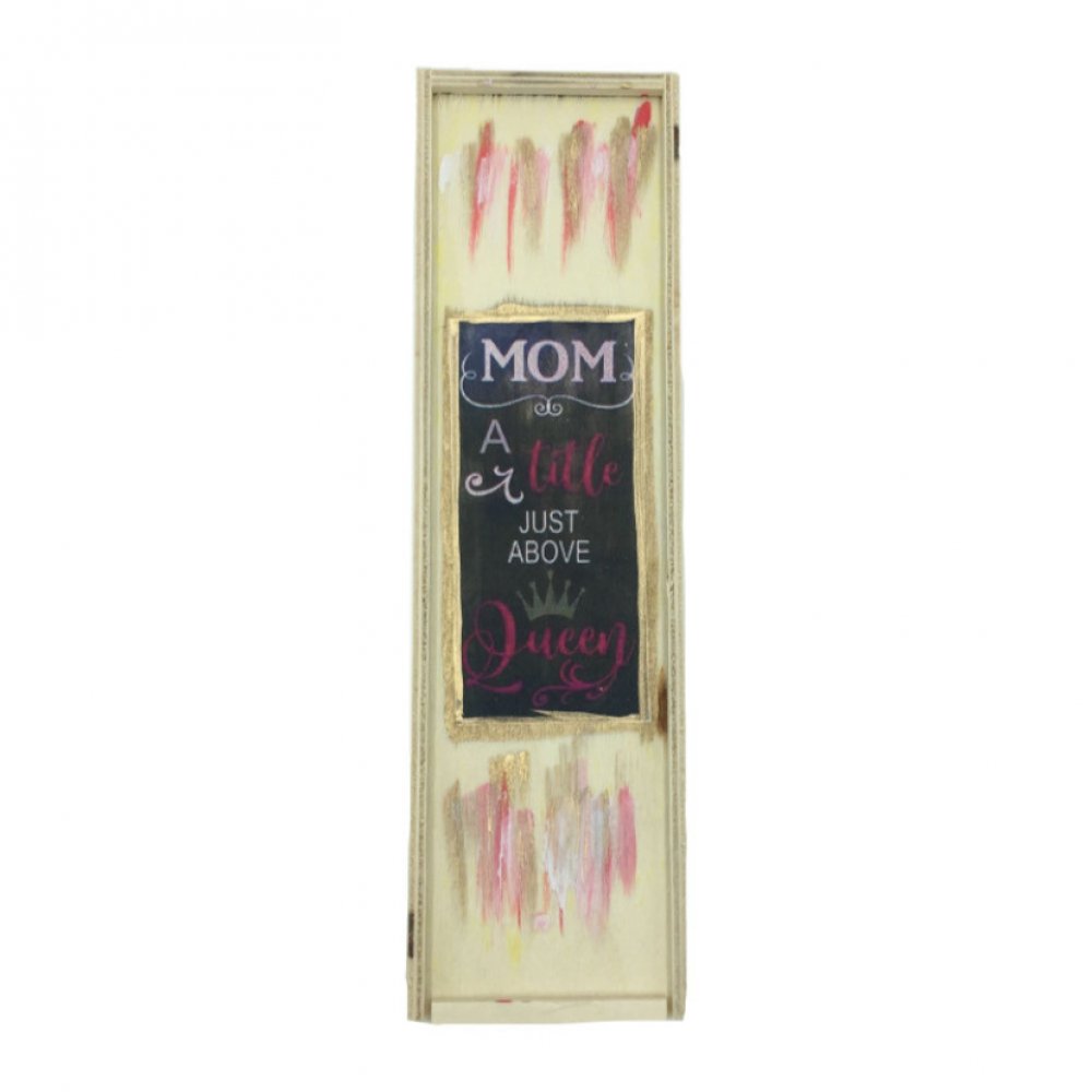 Χειροποίητο κουτί κασετίνα Mom-Queen αρωματικά κεράκια