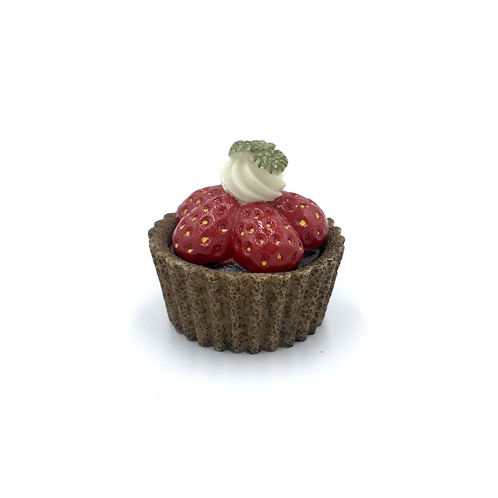 Cupcake κεραμικό για ρεσώ Φράουλα